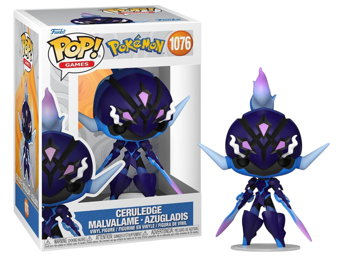 Stock image of Ceruledge #1076 | (New) (Funko POP Games). May not accurately reflect the condition of the actual product.
