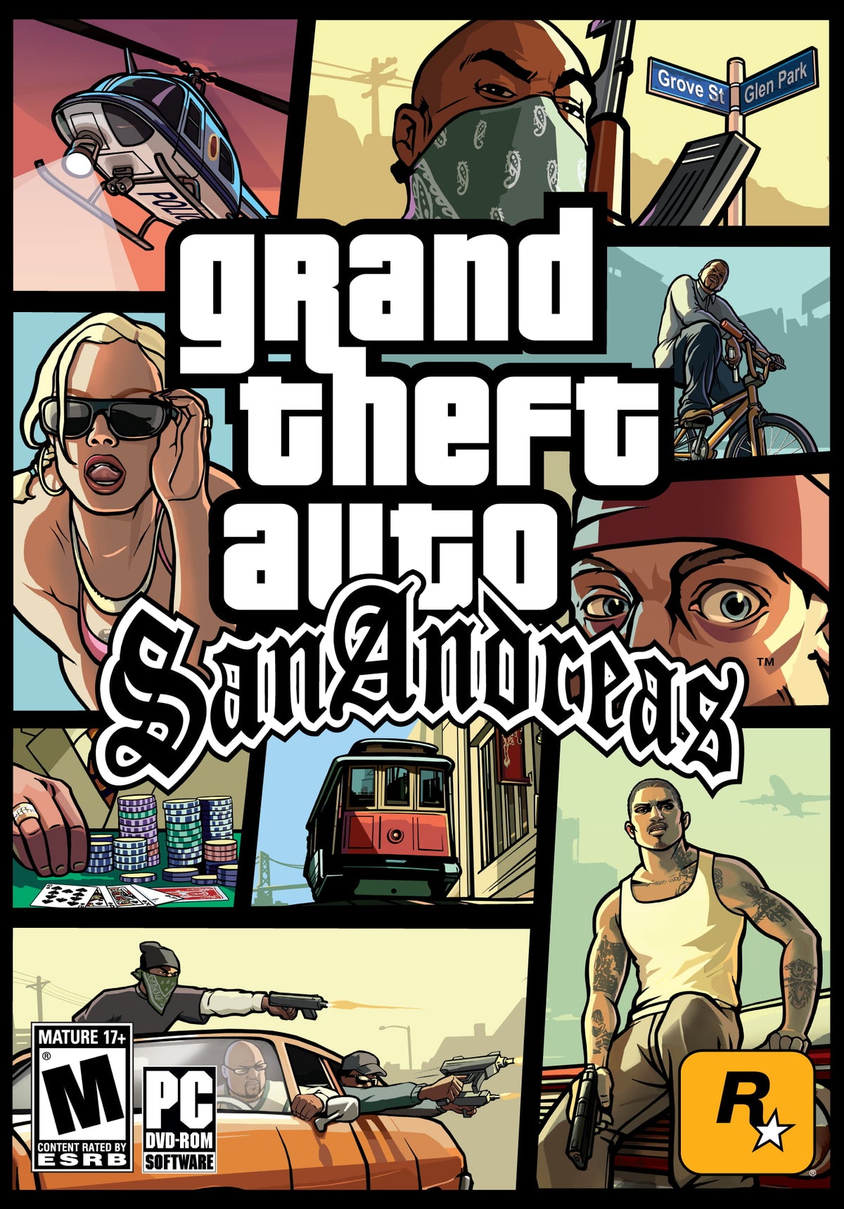 Stock image of Grand Theft Auto: San Andrea | (CIB) (PC Games). May not accurately reflect the condition of the actual product.