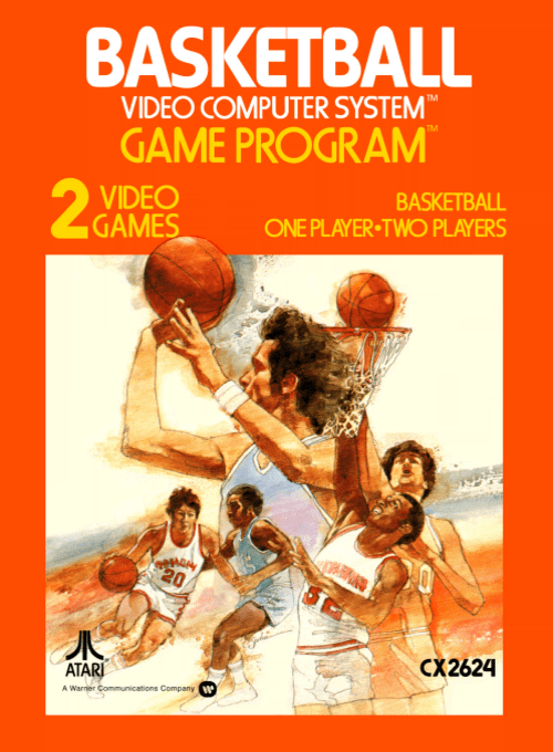 Stock image of Basketball (Atari 2600) | Game Cart Only. May not accurately reflect the condition of the actual product.