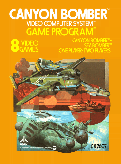 Stock image of Canyon Bomber (Atari 2600) | Game Cart Only. May not accurately reflect the condition of the actual product.
