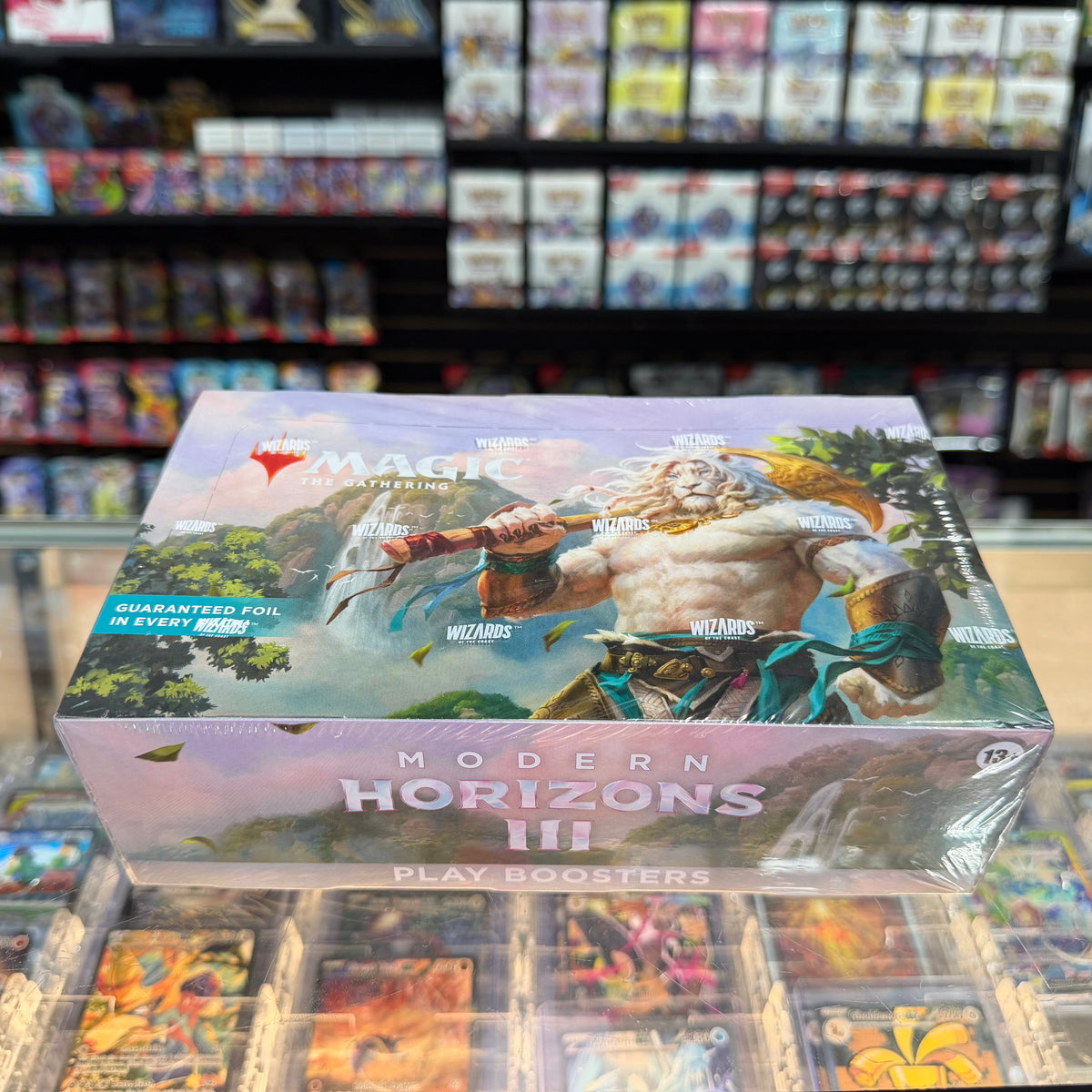 Stock image of Modern Horizons III Play Booster Box. May not accurately reflect the condition of the actual product.