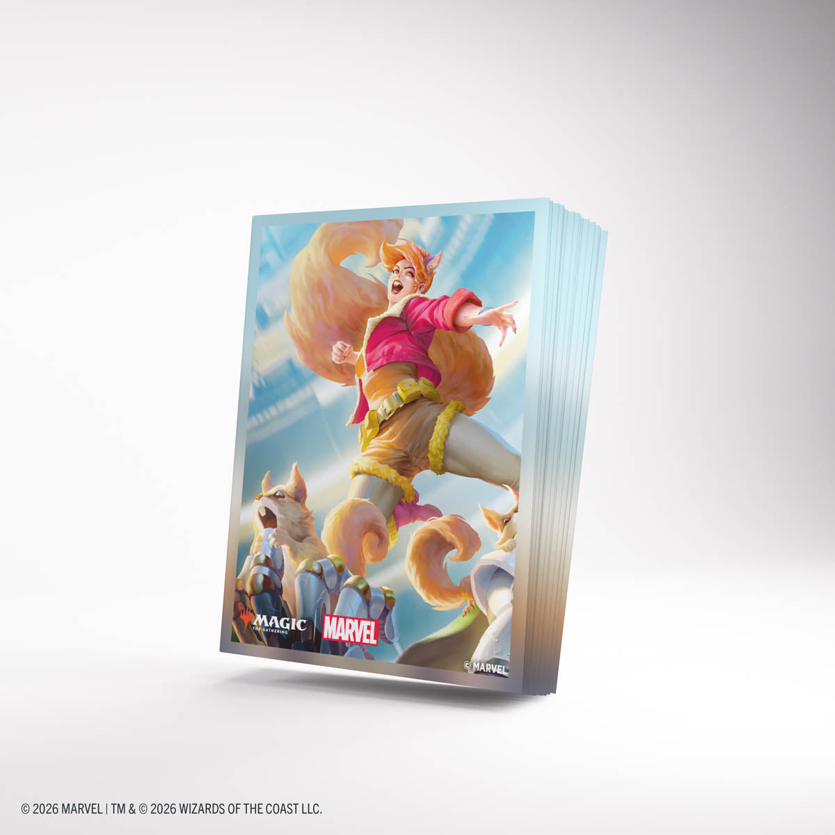 Stock image of Gamegenic: Magic: The Gathering | Marvel Super Heroes Premium Art Sleeves - Go Nuts!. May not accurately reflect the condition of the actual product.