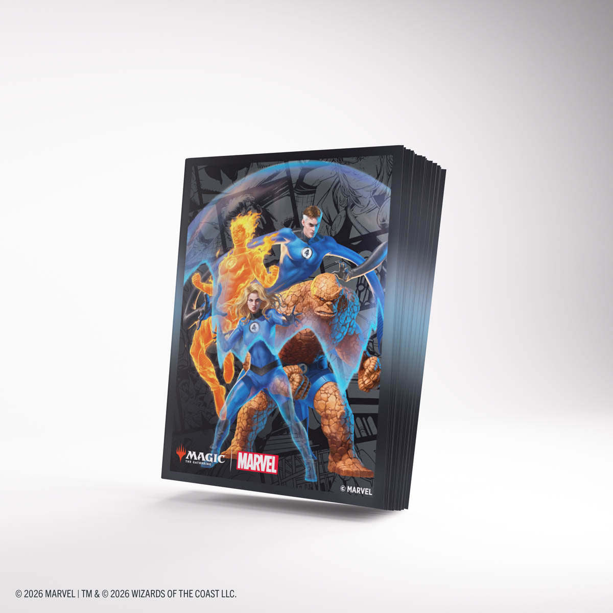 Stock image of Gamegenic: Magic: The Gathering | Marvel Super Heroes Premium Art Sleeves - The Fantastic Four. May not accurately reflect the condition of the actual product.