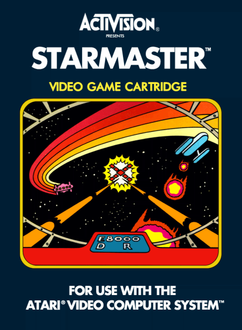 Stock image of Starmaster (Atari 2600) | Regular. May not accurately reflect the condition of the actual product.