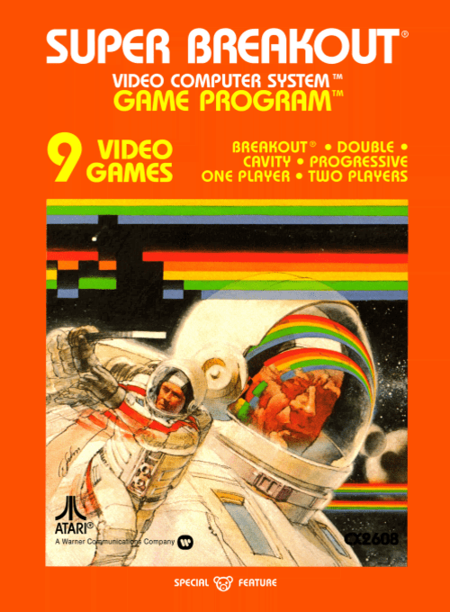 Stock image of Super Breakout (Atari 2600) | Regular. May not accurately reflect the condition of the actual product.