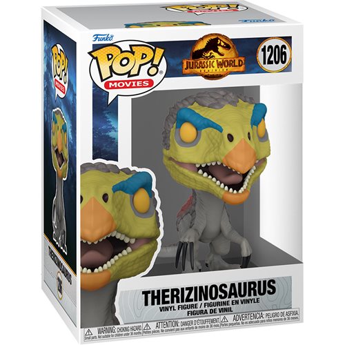 Stock image of Funko - Pop! Movies: Jurassic World Dominion | Therizinosaurus. May not accurately reflect the condition of the actual product.