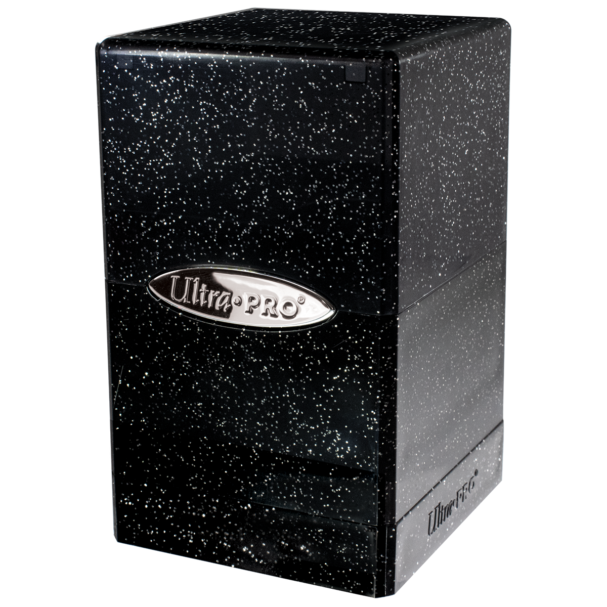 Stock image of Satin Tower Ultra Pro Glitter Black. May not accurately reflect the condition of the actual product.