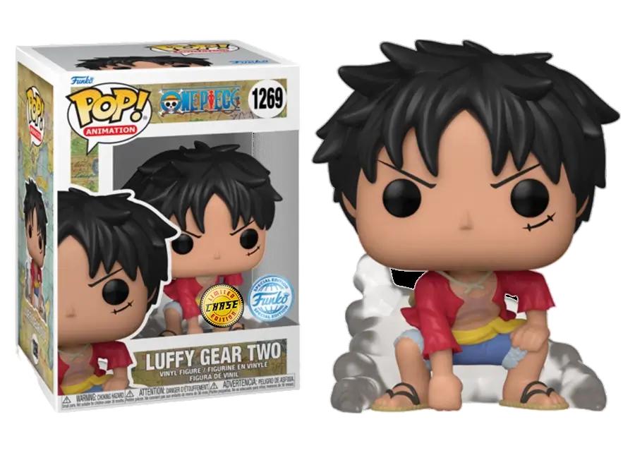 Stock image of Luffy Gear Two [Chase] #1269 | (CIB) (Funko POP Animation). May not accurately reflect the condition of the actual product.