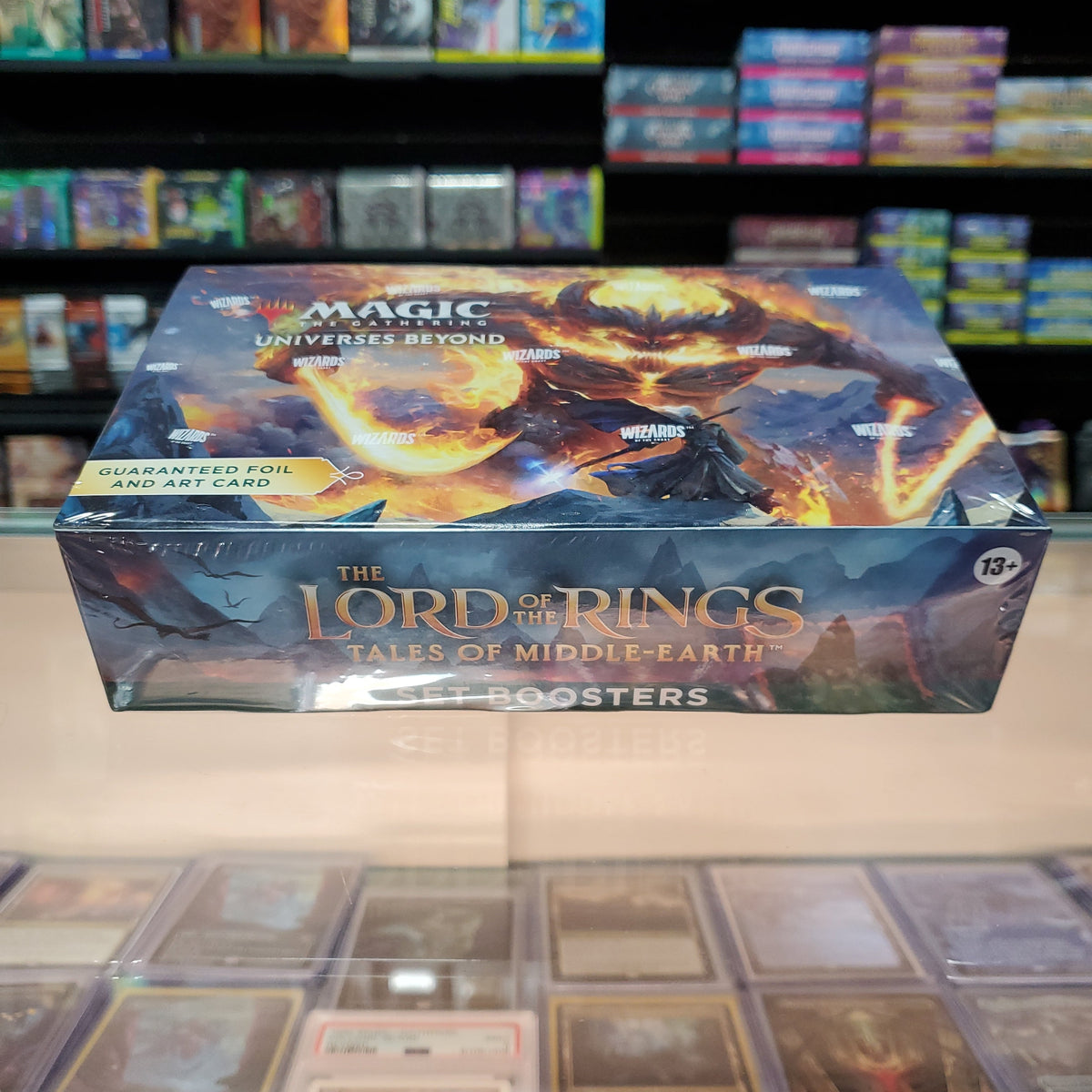 Stock image of Lord of The Rings Set Booster Box. May not accurately reflect the condition of the actual product.