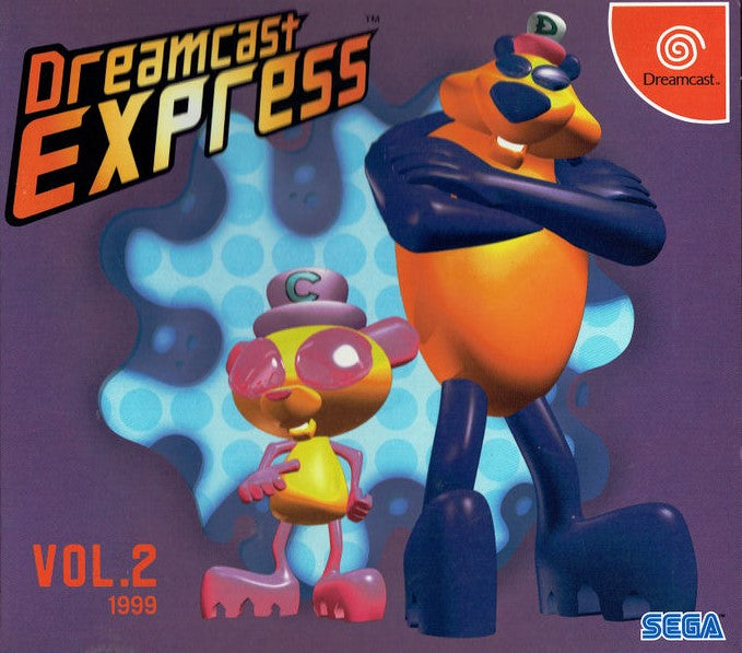 Stock image of Dreamcast Express Vol 2 1999 (Demo Discs) | (CIB) (JP Sega Dreamcast). May not accurately reflect the condition of the actual product.