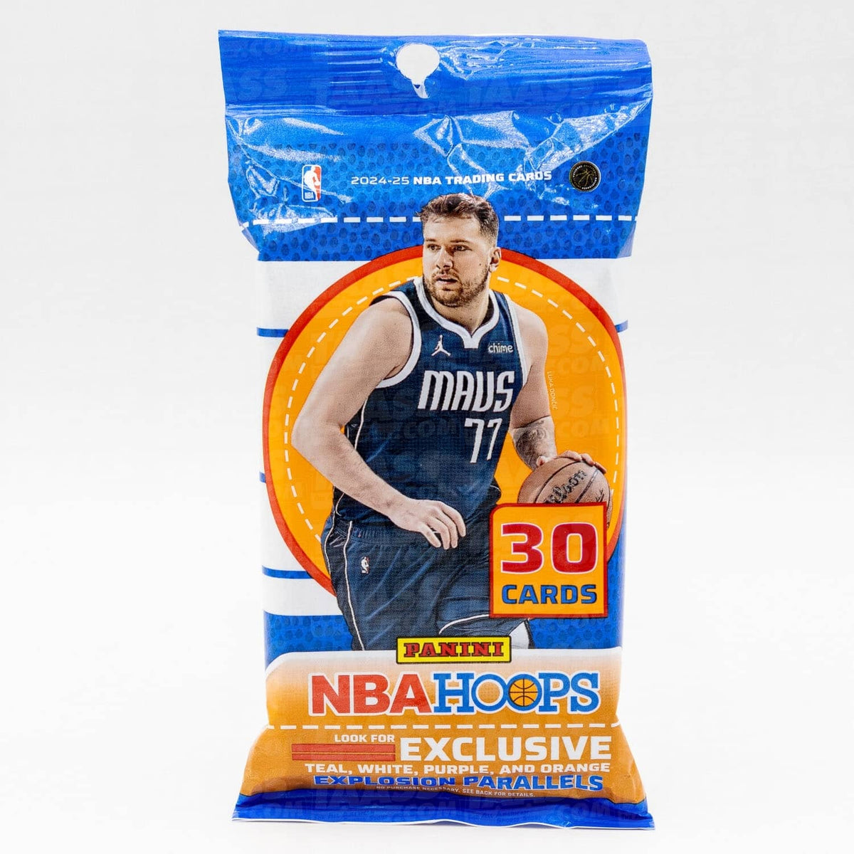 Stock image of 24-25 PANINI NBA HOOPS FAT PACK. May not accurately reflect the condition of the actual product.