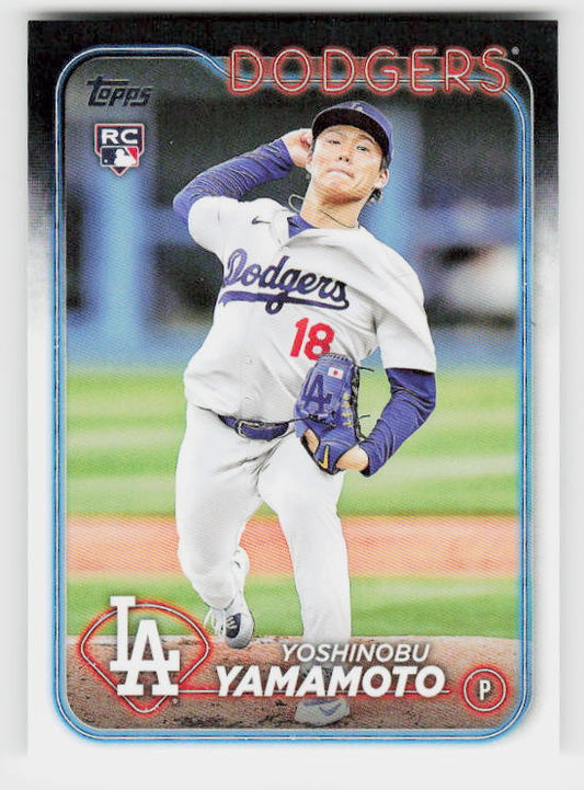 2024 Topps #553 Yoshinobu Yamamoto