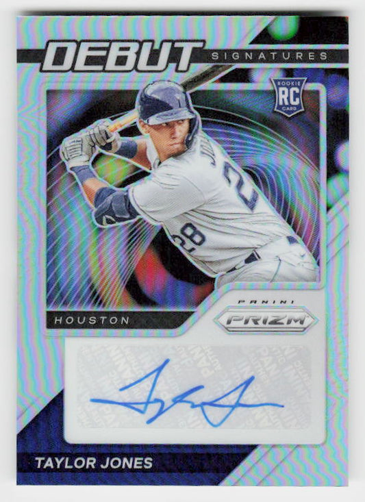 2021 Panini Prizm #DS-TJ Taylor Jones Debut Signatures