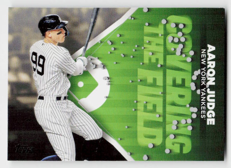 2024 Topps #CTF-2 Aaron Judge Covering the Field