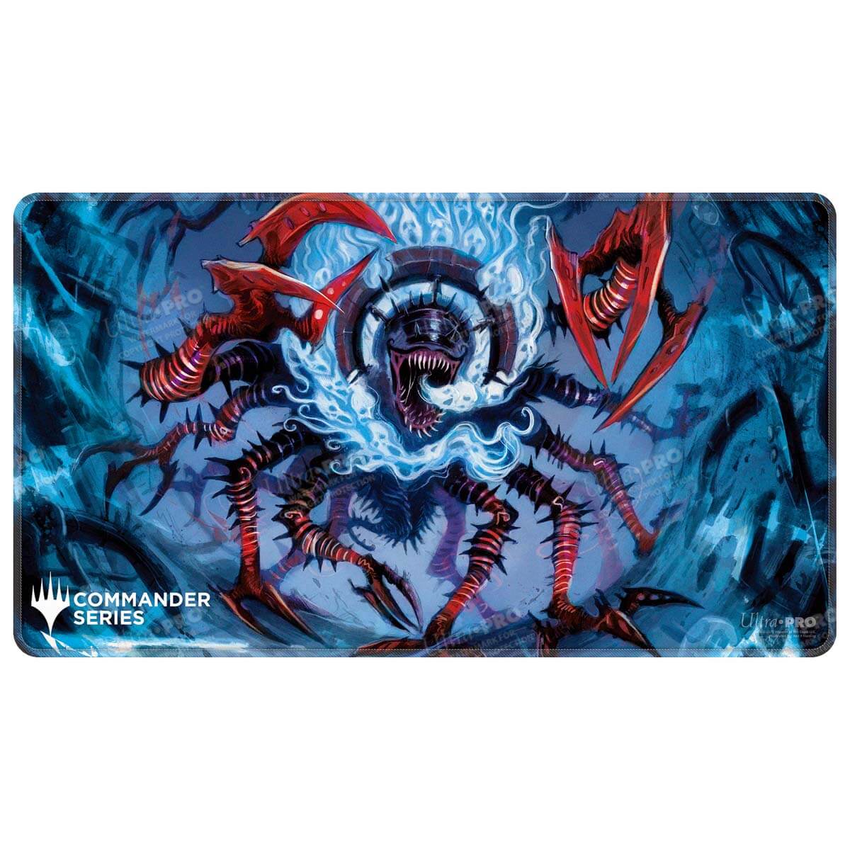 Stock image of Mindskinner UP Stitched Playmat. May not accurately reflect the condition of the actual product.