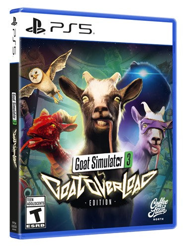 Stock image of Goat Simulator 3 Goat Overload Edition (SEA) (Playstation 5). May not accurately reflect the condition of the actual product.