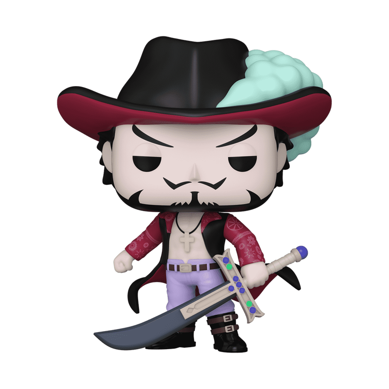 Stock image of Dracule Mihawk #1521 - Used - Funko POP. May not accurately reflect the condition of the actual product.