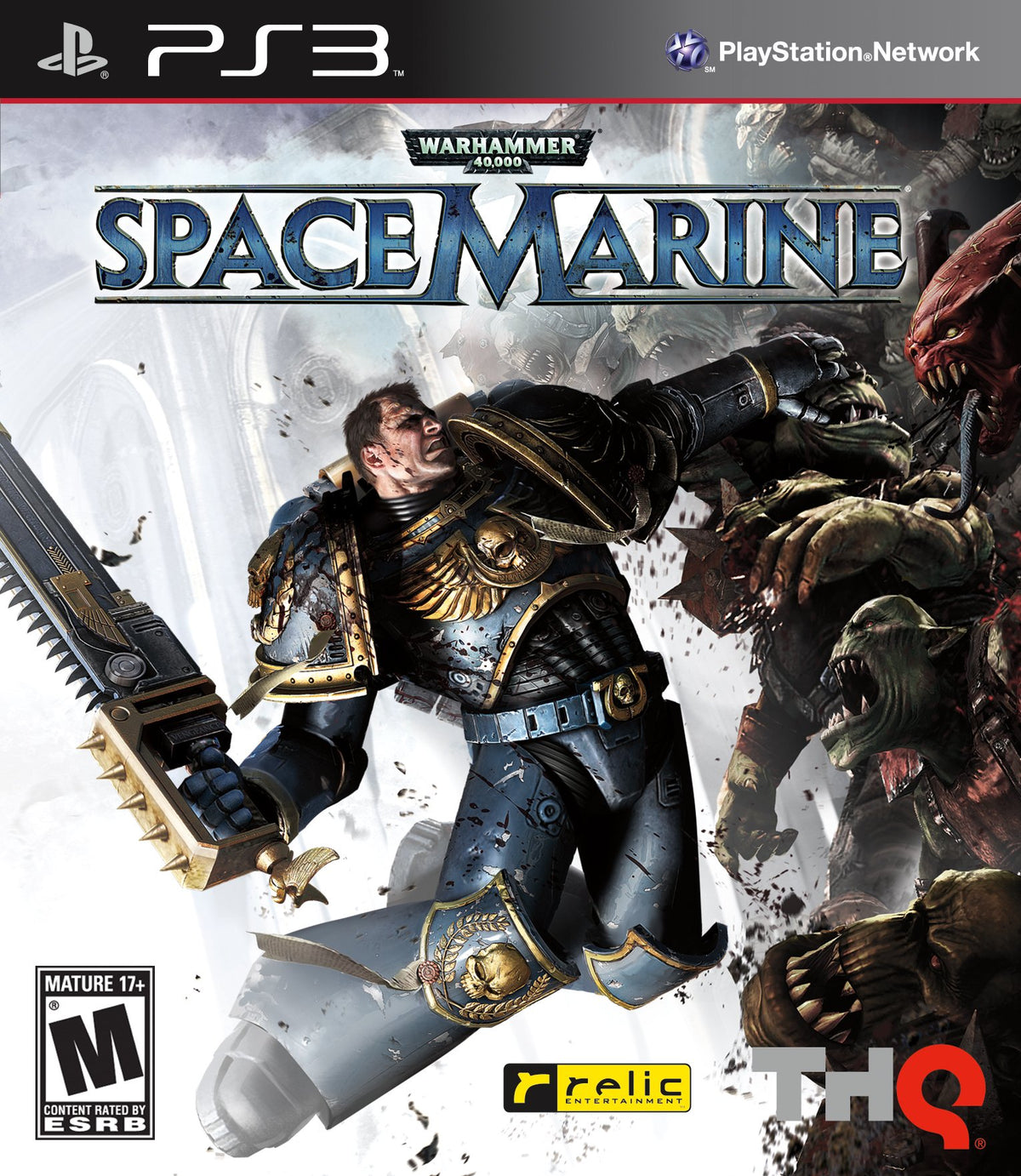 Stock image of Warhammer 40000: Space Marine | (CIB) (Playstation 3). May not accurately reflect the condition of the actual product.