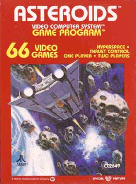 Stock image of Asteroids (Atari 2600) | Regular. May not accurately reflect the condition of the actual product.