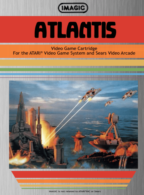 Stock image of Atlantis (Atari 2600) | Regular. May not accurately reflect the condition of the actual product.