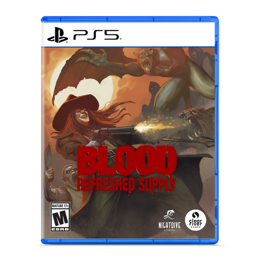 Stock image of Blood: Refreshed Supply - Ships 9/10/26 | (SEALED) (Playstation 5). May not accurately reflect the condition of the actual product.