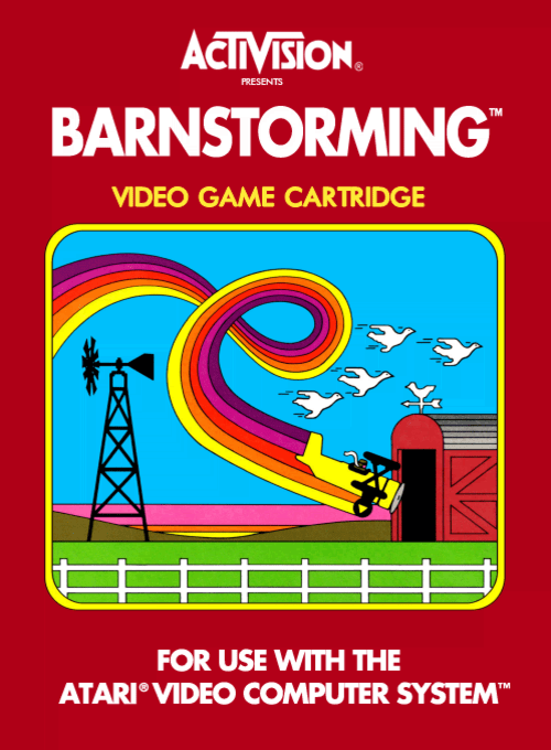 Stock image of Barnstorming (Atari 2600) | Regular. May not accurately reflect the condition of the actual product.