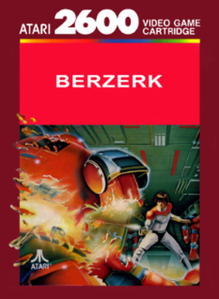 Stock image of Berzerk (Atari 2600) | Regular. May not accurately reflect the condition of the actual product.