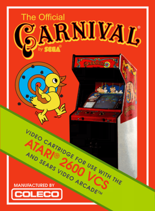 Stock image of Carnival (Atari 2600). May not accurately reflect the condition of the actual product.