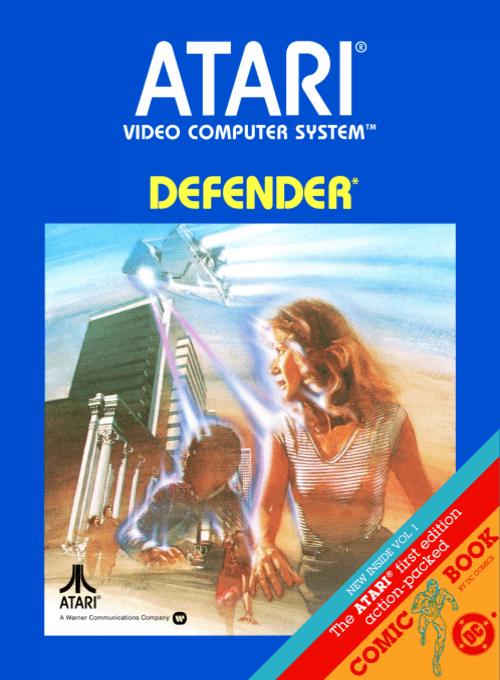 Stock image of Defender (Atari 2600) | Regular. May not accurately reflect the condition of the actual product.