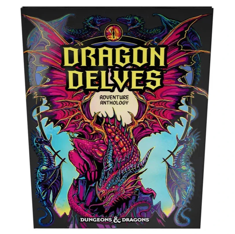 Stock image of D&D Dragon Delves Alternate Art Cover. May not accurately reflect the condition of the actual product.