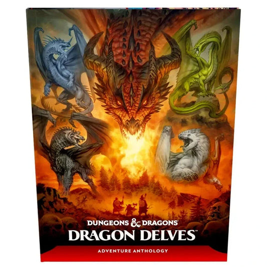 Stock image of D&D Dragon Delves. May not accurately reflect the condition of the actual product.