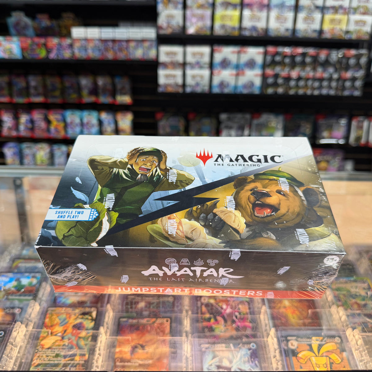 Stock image of Avatar The Last Airbender MTG Jumpstart Booster Box. May not accurately reflect the condition of the actual product.