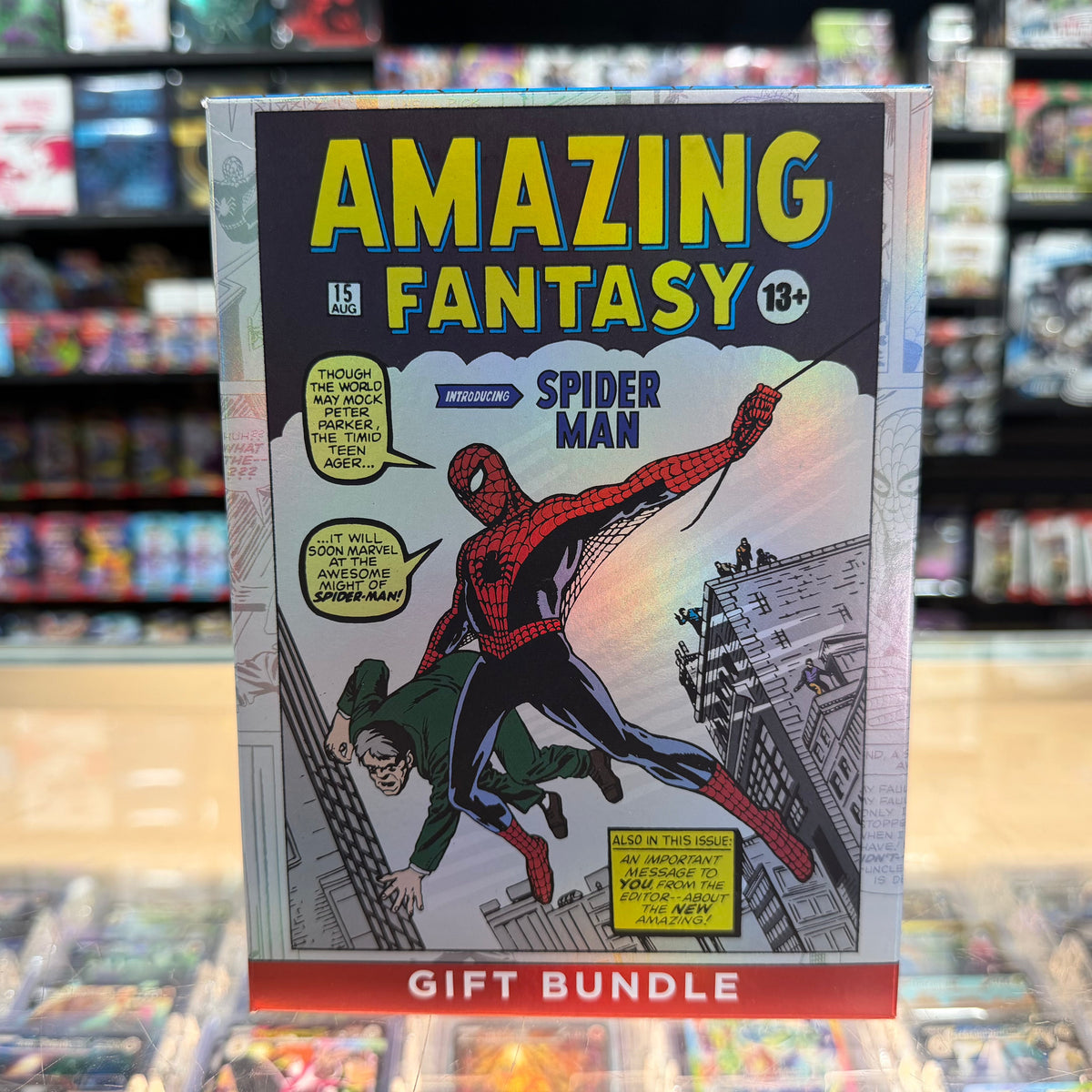 Stock image of Spider-Man MTG Gift Bundle. May not accurately reflect the condition of the actual product.