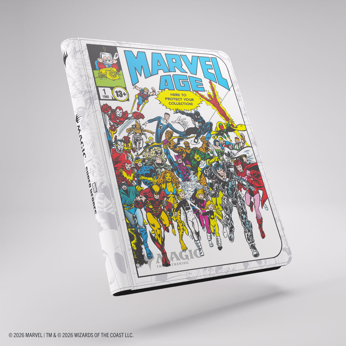 Stock image of Gamegenic: Magic: The Gathering | Marvel Super Heroes Zip-Up Album 18-Pocket - Marvel Age. May not accurately reflect the condition of the actual product.