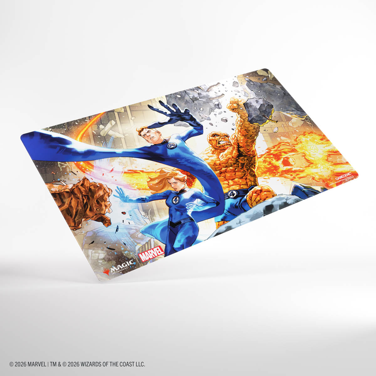 Stock image of Gamegenic: Magic: The Gathering | Marvel Super Heroes Shiny Playmat - The Fantastic Four. May not accurately reflect the condition of the actual product.