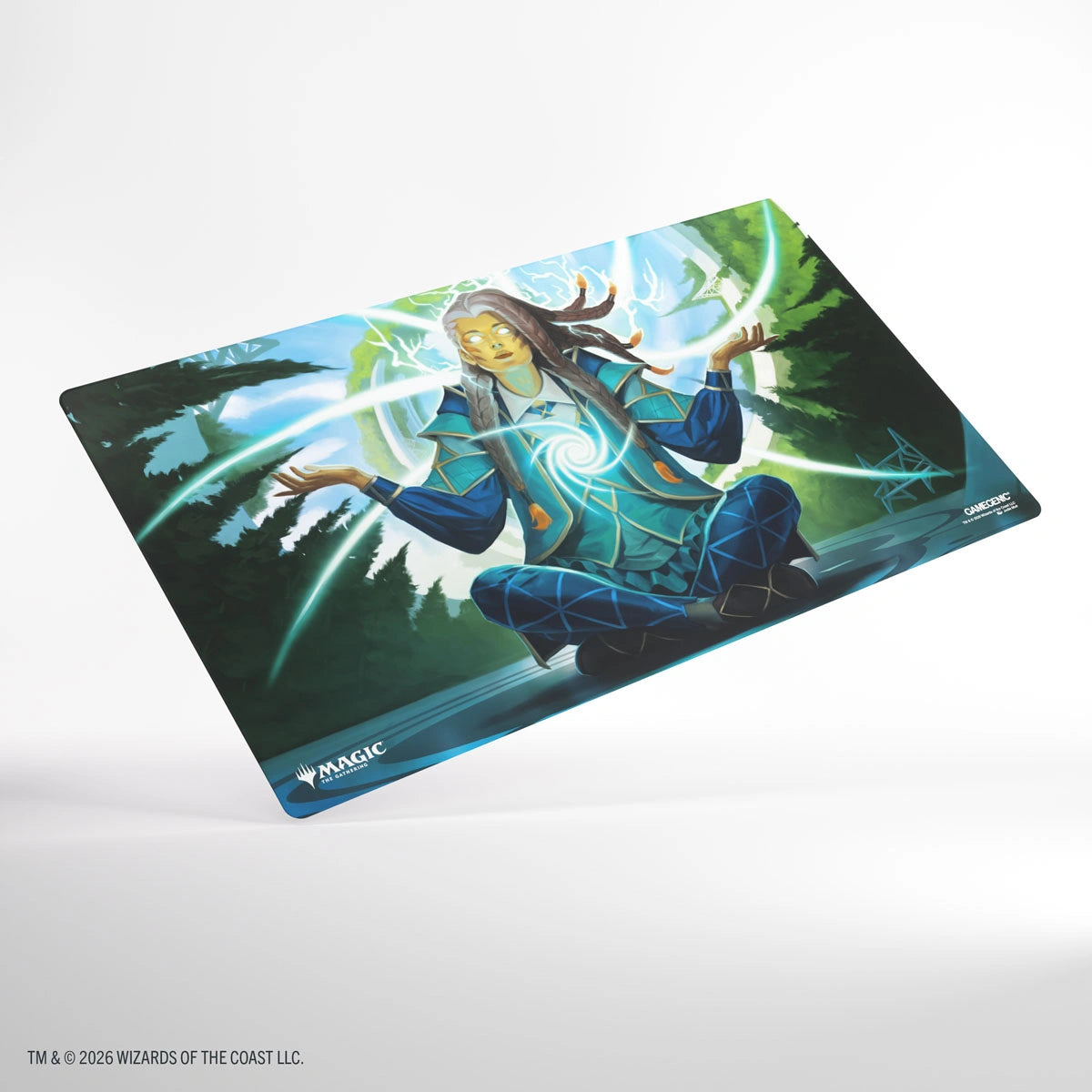 Stock image of Gamegenic Prime Playmat: Magic: The Gathering Secrets of Strixhaven - Tam, Observant Sequencer. May not accurately reflect the condition of the actual product.