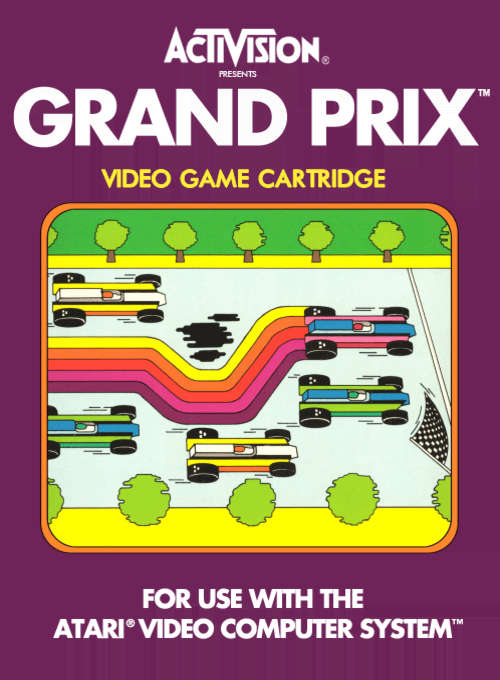 Stock image of Grand Prix (Atari 2600) | Regular. May not accurately reflect the condition of the actual product.