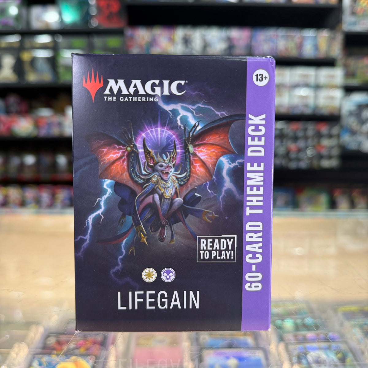 Stock image of Lifegain Secrets of Strixhaven Theme Deck  MTG. May not accurately reflect the condition of the actual product.