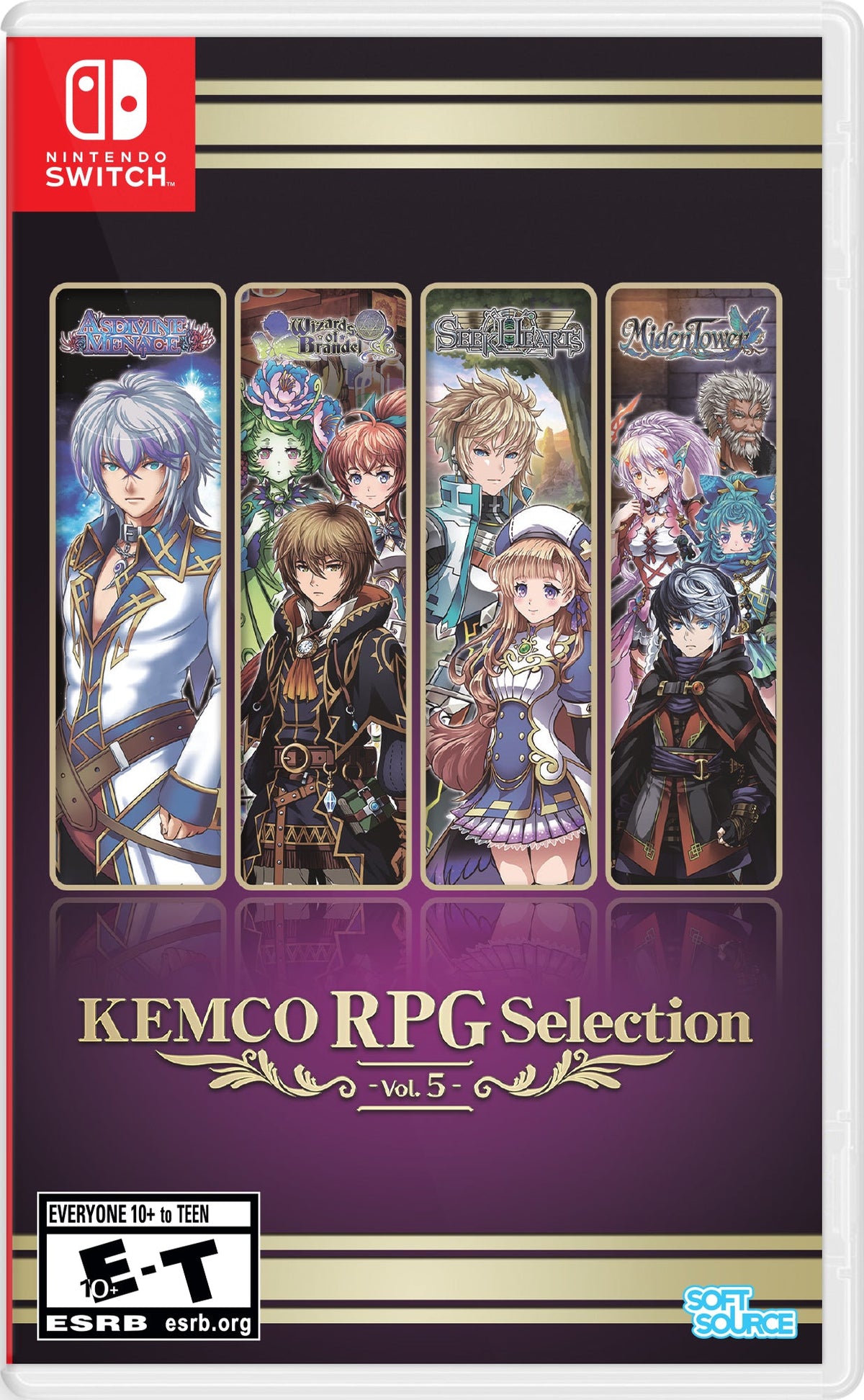 Stock image of KEMCO RPG Selection Vol. 5 | (SEA) (Nintendo Switch). May not accurately reflect the condition of the actual product.