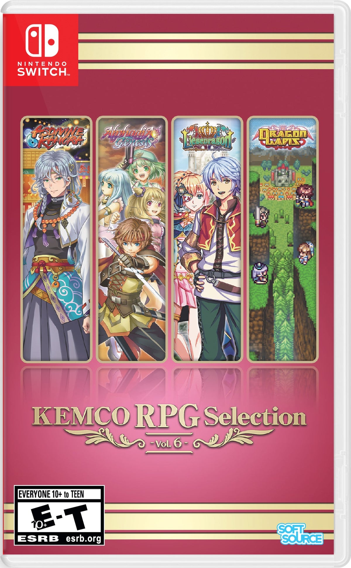 Stock image of Kemco RPG Selection Vol. 6 | (SEA) (Nintendo Switch). May not accurately reflect the condition of the actual product.