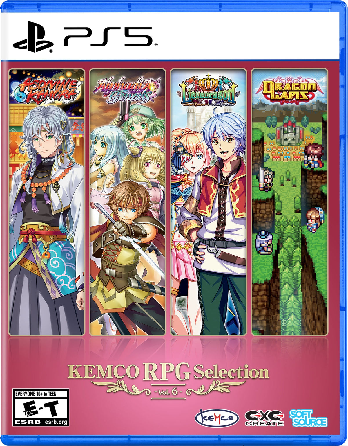 Stock image of KEMCO RPG Selection Vol. 6 | (SEA) (Playstation 5). May not accurately reflect the condition of the actual product.