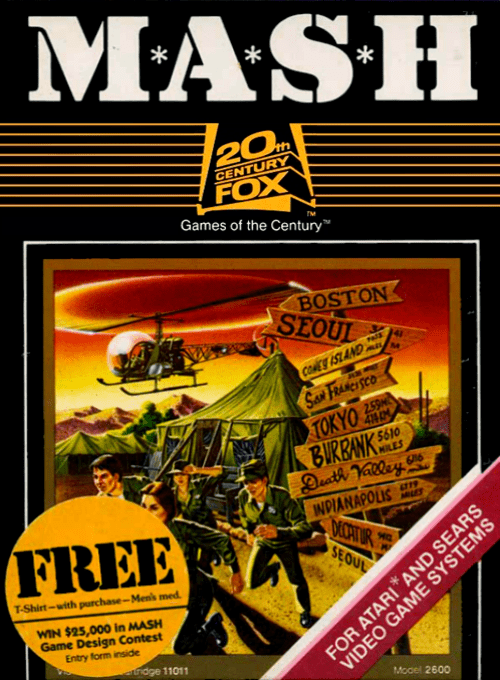 Stock image of M*A*S*H (Atari 2600) | Regular. May not accurately reflect the condition of the actual product.