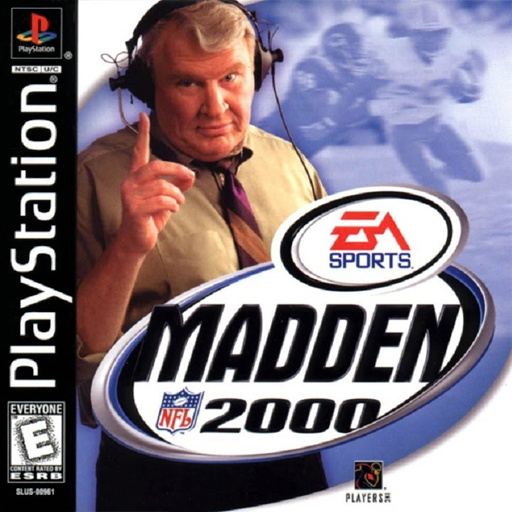Stock image of Madden NFL 2000 (PlayStation 1) PS1 | Regular. May not accurately reflect the condition of the actual product.