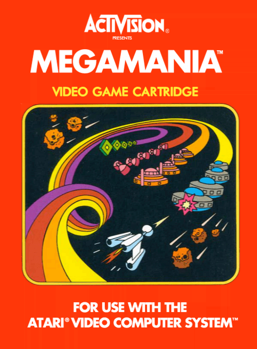 Stock image of Megamania (Atari 2600) | Regular. May not accurately reflect the condition of the actual product.
