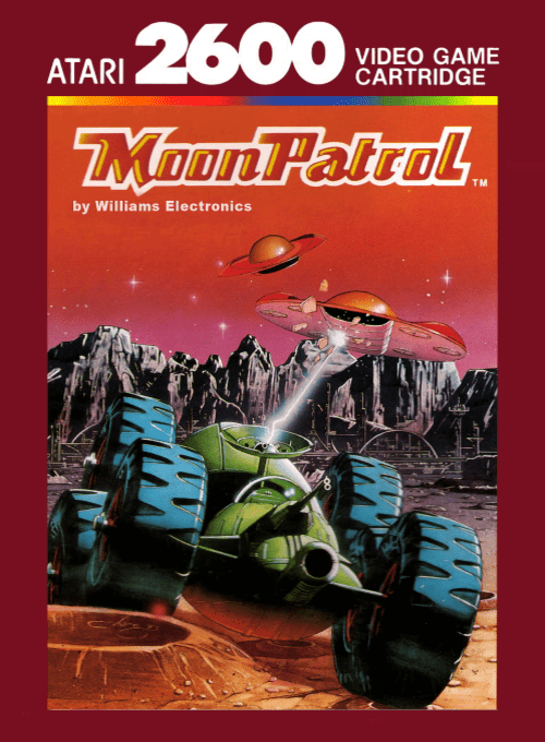 Stock image of Moon Patrol (Atari 2600) | Regular. May not accurately reflect the condition of the actual product.