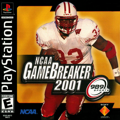 Stock image of NCAA Gamebreaker 2001 (PlayStation 1) PS1 | Regular. May not accurately reflect the condition of the actual product.