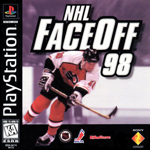 Stock image of NHL Faceoff 98 (PlayStation 1) PS1 | Regular. May not accurately reflect the condition of the actual product.