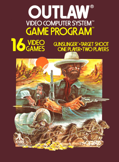 Stock image of Outlaw (Atari 2600) | Game Cart Only. May not accurately reflect the condition of the actual product.