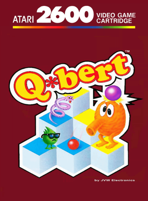 Stock image of Q*bert (Atari 2600) | Regular. May not accurately reflect the condition of the actual product.