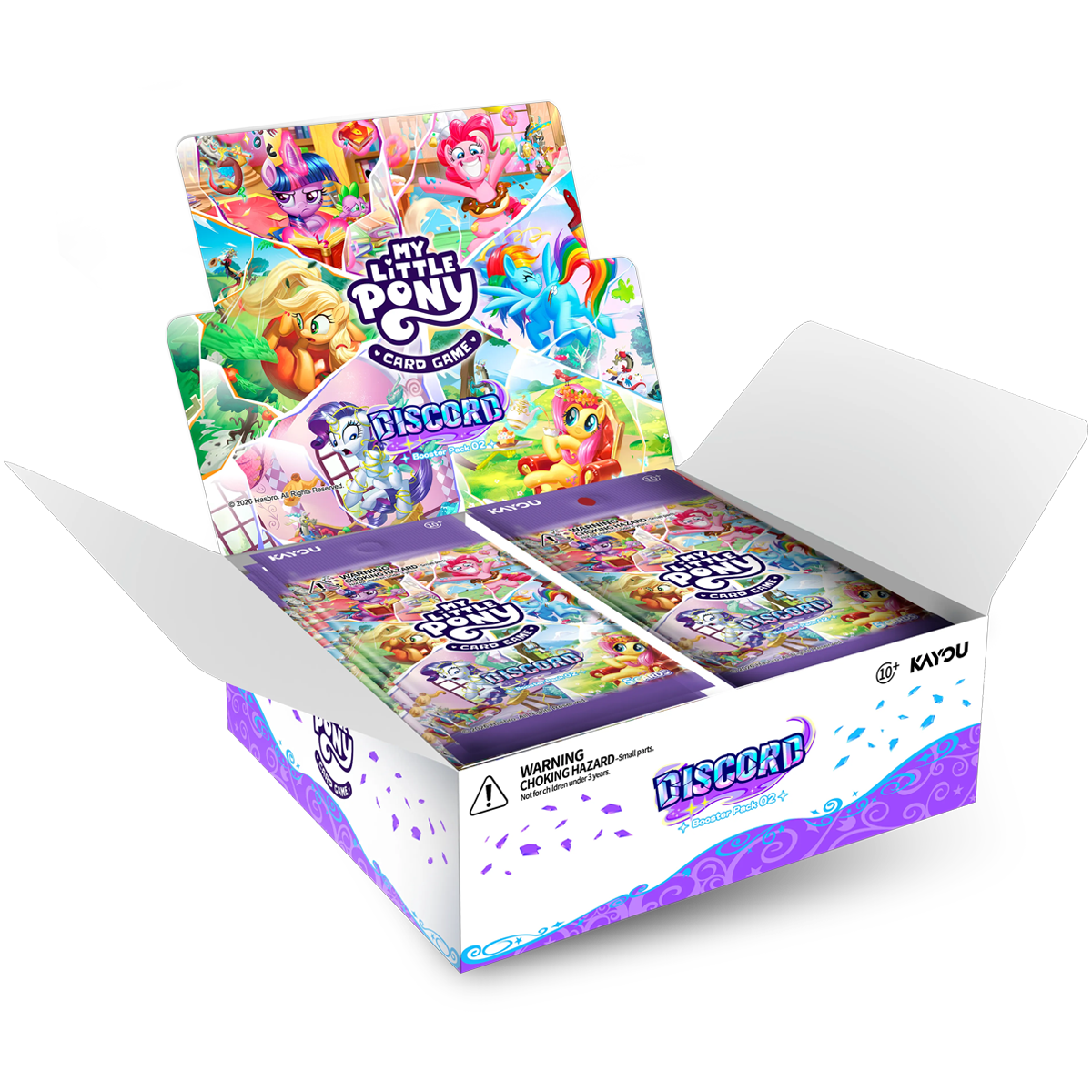 Stock image of My Little Pony TCG: BNA02 Discord!!! Booster Box FOIL EDITION. May not accurately reflect the condition of the actual product.